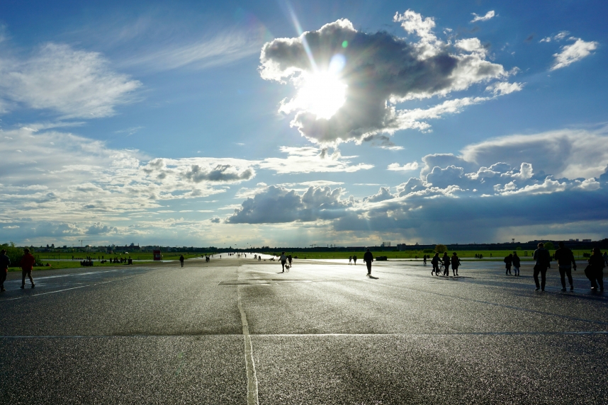 Bild des Tempelhofer Felds