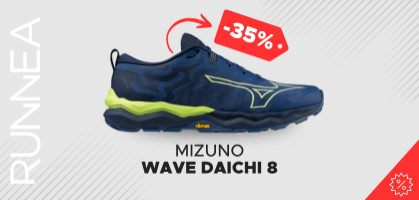 Mizuno Wave Daichi 8 a 96,90€ prima di 150€ (-35% di sconto)