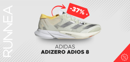 adidas Adizero Adios 8 für 88€ (Ursprünglich 139,90€)