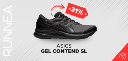 ASICS Gel Contend SL a partire da 45€ prima di 85€  (-47% di sconto)