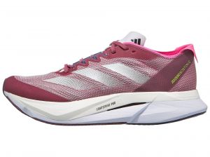 adidas Adizero Boston 12 Damen Laufschuh Karmesin/Pink/Rot