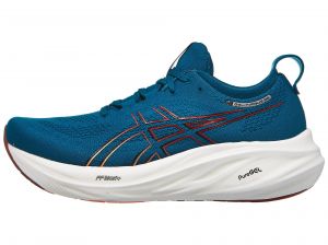 ASICS Gel Nimbus 26 Herren Laufschuh Navy/Orange