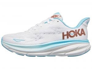 HOKA Clifton 9 Damen Laufschuh Frost/Rose Gold