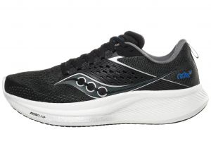 Saucony Ride 17 Damen Laufschuh Schwarz/Weiß