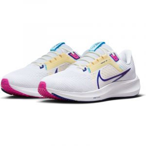 NIKE Air Zoom Pegasus 40 Laufschuhe Herren 105 - white/deep royal blue/photon dust 42