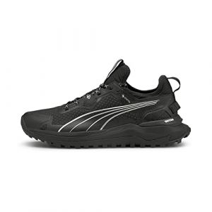 Puma Herren Trail Running Schuhe Voyage Nitro GTX 195167 Puma Black-Metallic Silver 42