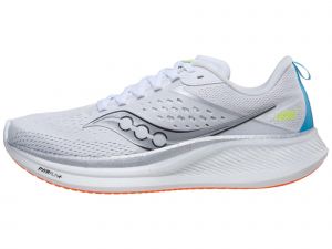 Saucony Ride 17 Herren Laufschuh Weiß/Vizi