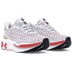 UNDER ARMOUR Infinite Elite Laufschuhe Damen 101 - white/black/metallic gold 42