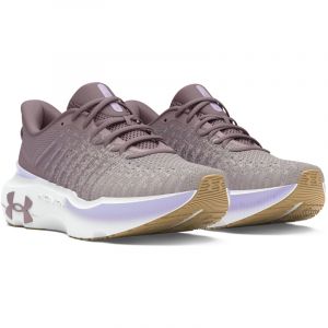 UNDER ARMOUR Infinite Elite Laufschuhe Damen 106 - tetra gray/gray matter/salt purple 36.5