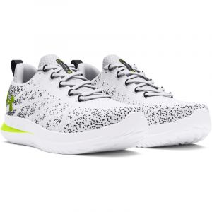 UNDER ARMOUR Velociti 3 Laufschuhe Damen 104 - white/anthracite/high vis yellow 41