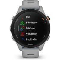 GPS-Uhr Smartwatch Garmin - Forerunner 255 S hellgrau