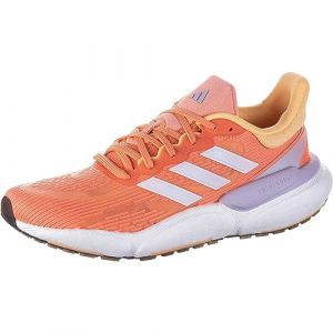 adidas Damen Laufschuhe SOLARBOOST 5 Coral Fusion-Zero met-Acid orange 41 1/3