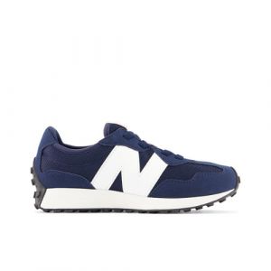 New Balance Kinder 327 Bungee Lace in Blau/Weiß