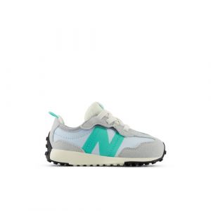 New Balance Kinder 327 NEW-B HOOK & LOOP in Grau/Grün