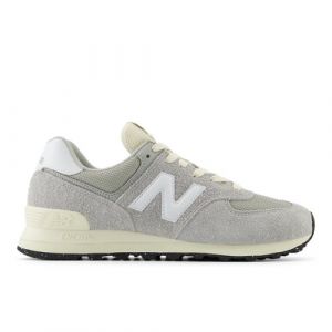 New Balance Unisex 574 in Grau/Weiß/Beige