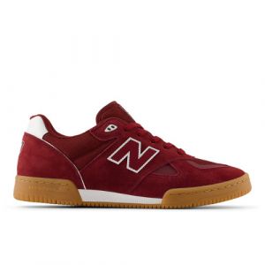 New Balance Herren NB Numeric Tom Knox 600 in Rot/Weiß, Suede/Mesh, Größe 45.5