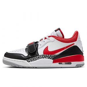 NIKE Air Jordan Legacy 312 "Chicago" Herren Sneaker CD7069 (White/Black/Wolf Grey/Fire Red 160)