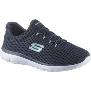 Skechers Slip-On Sneaker "Summits", Slipper, Freizeitschuh, Komfortschuh mit gepolstertem Schaftrand