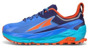 altra olympus 5 trailrunning schuhe blau orange