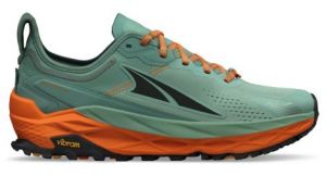 altra olympus 5 trailrunning schuhe grau orange herren