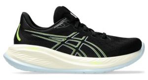 asics gel cumulus 26 schwarz gelb damen laufschuhe