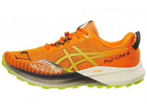 ASICS Fuji Lite 4 Herren Laufschuh Orange/Neon