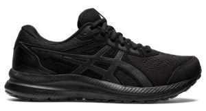 asics gel contend 8 laufschuhe schwarz damen