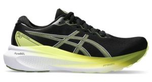 asics gel kayano 30 laufschuhe schwarz gelb herren