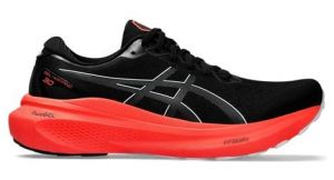 asics gel kayano 30 laufschuhe schwarz rot