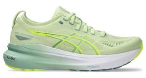 asics gel kayano 31 running schuhe grun gelb damen