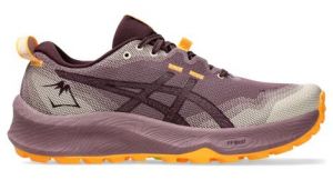 asics gel trabuco 12 trailrunning schuh violett orange damen