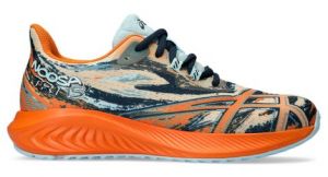 asics gel noosa tri 15 gs laufschuhe blau orange kinder