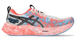 asics noosa tri 16 laufschuhe pink blau herren