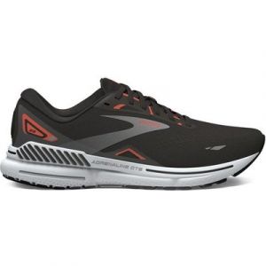 Brooks Adrenaline GTS 23 BLACK/MANDARIN RED/BLUE Laufschuh