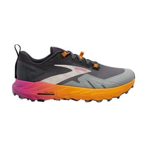 Brooks Cascadia 17 Grau Orange Laufschuhe AW23