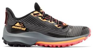 columbia montrail trinity ag trailrunning schuhe grau orange