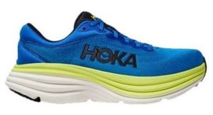 hoka bondi 8 running schuhe blau grun herren