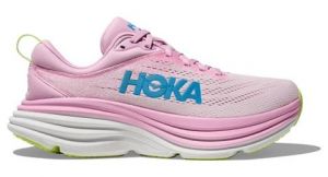 hoka bondi 8 running schuhe pink blau grun damen