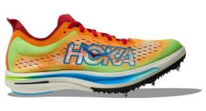 hoka cielo flyx orange rot blau unisex leichtathletikschuhe