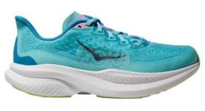 hoka mach 6 laufschuhe blau damen