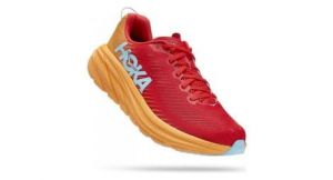 hoka rincon 3 laufschuhe rot orange