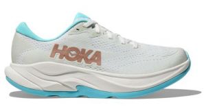 hoka rincon 4 laufschuhe weis blau gold damen