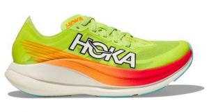 hoka rocket x 2 laufschuhe grun orange blau