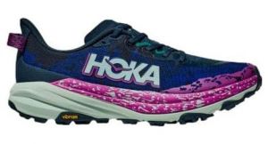 hoka speedgoat 6 orange pink herren trailrunning schuhe