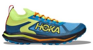 hoka one one zinal 2 trailrunning schuhe blau grun herren