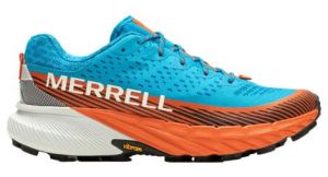 merrell agility peak 5 trailrunning schuhe blau orange