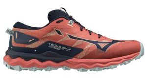 mizuno wave daichi 7 trailrunningschuh rot blau