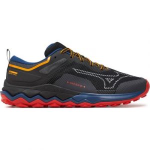 Laufschuhe Mizuno Wave Ibuki 4 J1GJ2273 Schwarz