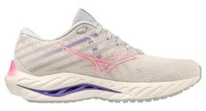 mizuno damen wave inspire 19 running schuh weis pink