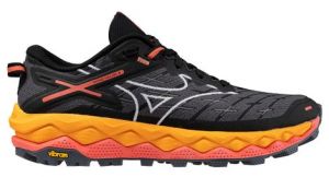 mizuno wave mujin 10 trailrunning schuhe schwarz orange damen